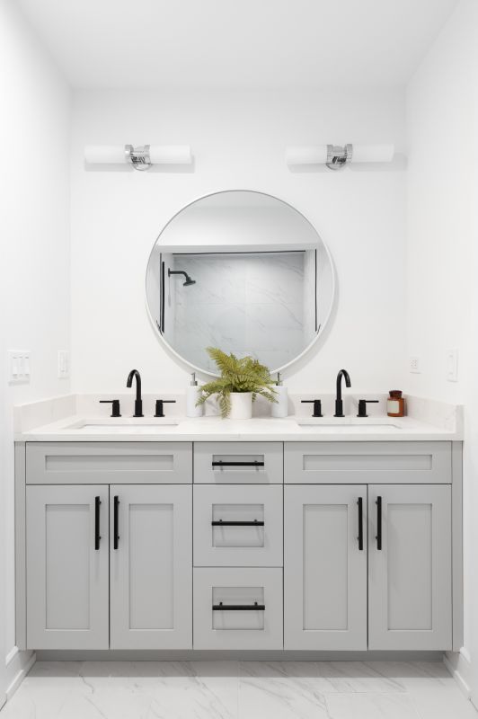 Backlit Mirrors and Vanity Areas